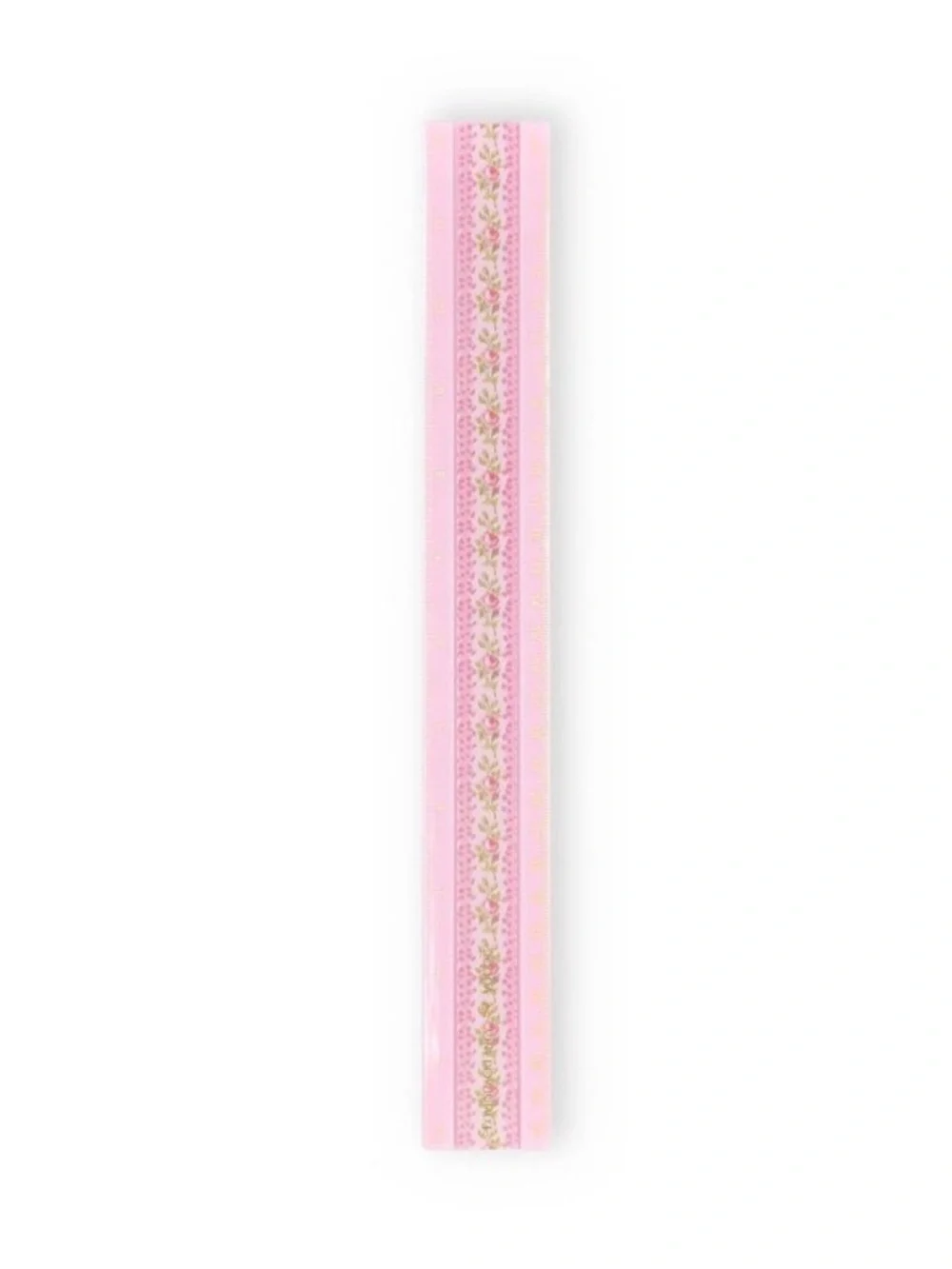 LoveShackFancy x Target 🎀 Yoobi Blooming Heirloom 12” Ruler Strawberry Macaroon